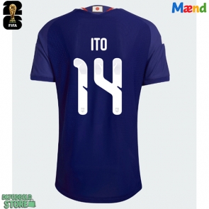 Japan Junya Ito #14 Replika Hjemmebanetrøje VM 2026 Kortærmet